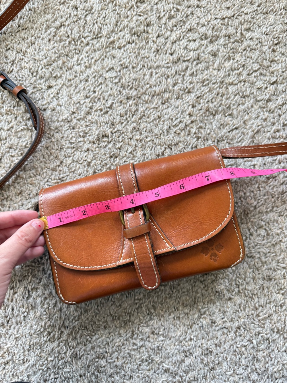 Patricia Nash Torri Leather Corssbody - Picture 7 of 10